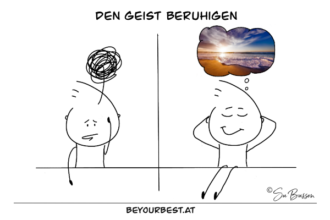 Ein Quick-Tipp, um den Geist zu beruhigen Den Geist beruhigen